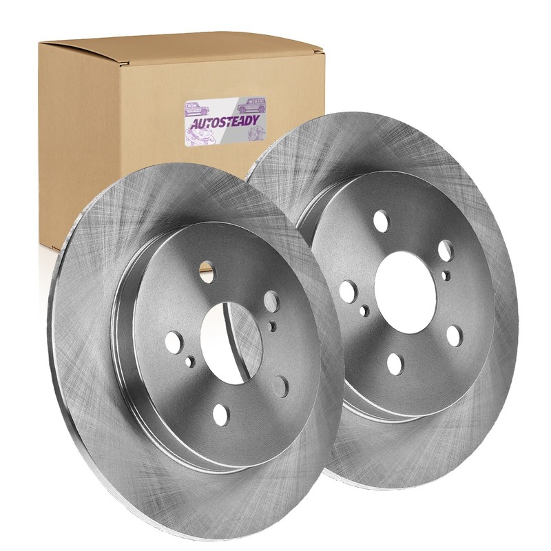 Rear Solid Brake Rotors for Toyota Prius AWD-E Corolla Matrix Vibe Lexus CT200H gallery