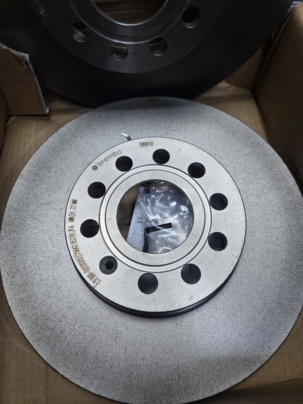 GENUINE AUDI A3 SEAT LEON ALTEA TDi FSi FRONT 288mm BREMBO gallery
