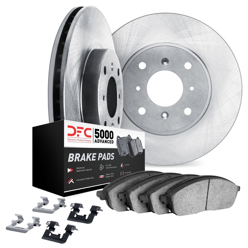 Dynamite Friction Disc Brake Kit for Audi 100, 100 Quattro 6512-73080 gallery