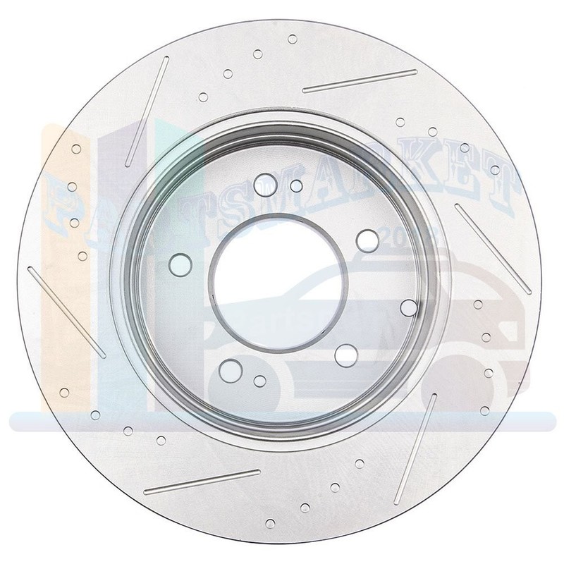 Rear Brake Disc Rotors & Ceramic Pads Fits 09 For Hyundai Azera 05-08 For Sonata gallery