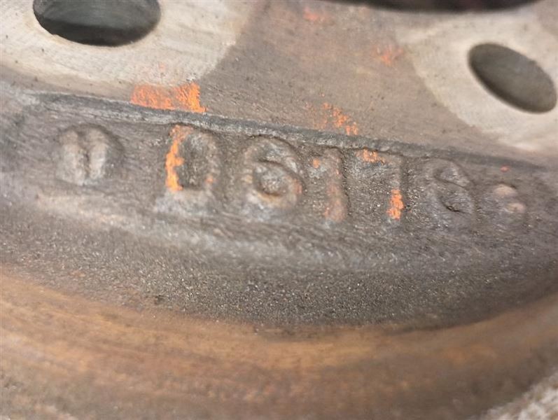 D6176 Freightliner FL50 Front Brake Rotor 15" 10 Lug (11107561 gallery