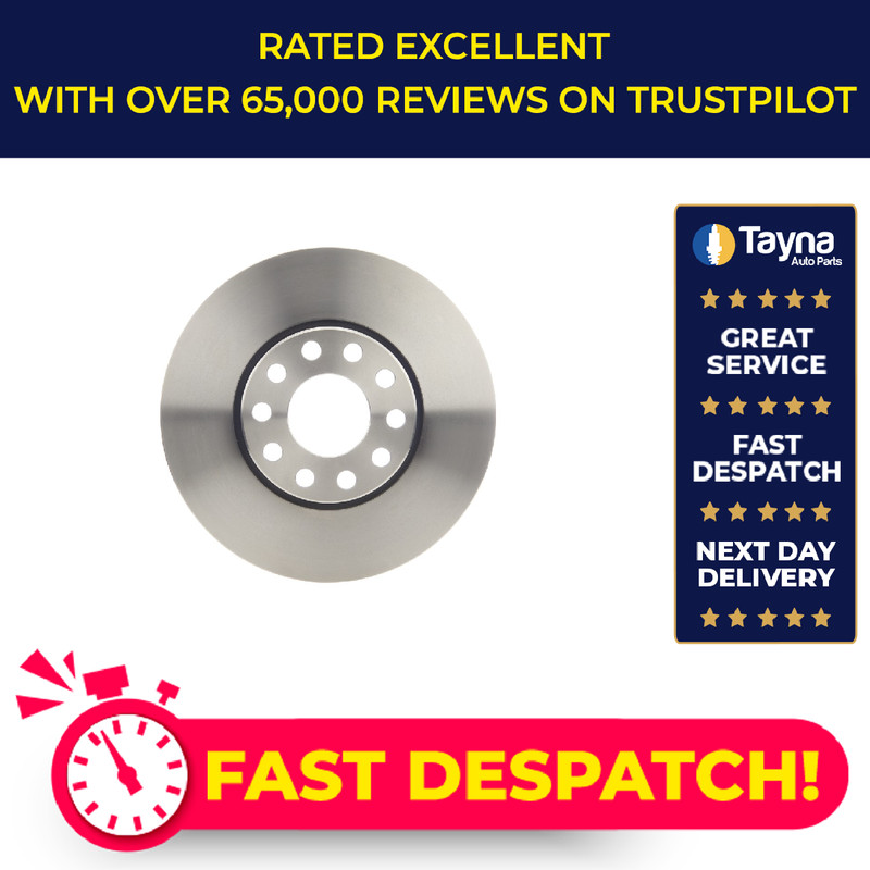 2x Brake Discs Pair Vented fits VW PASSAT 2.3 Front 99 to 05 288mm Set Bosch New