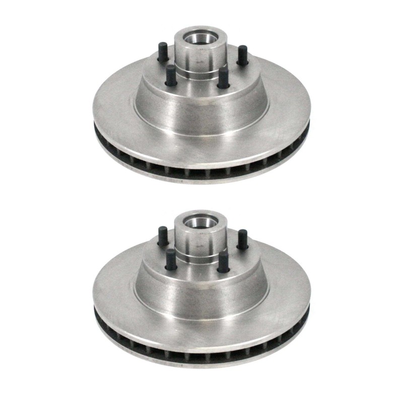 Pack of 2 Front Disc Brake Rotor and Hub Assembly Front Pronto BR5307