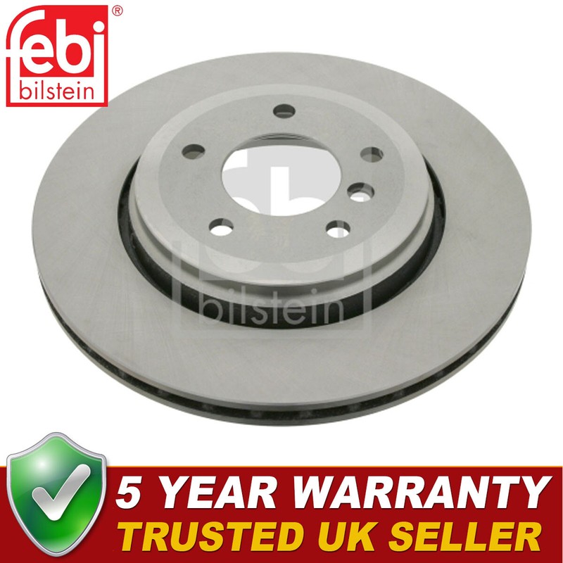 Febi Rear Brake Discs Fits BMW 3 Series 1999-2007 2.5 3.0 D