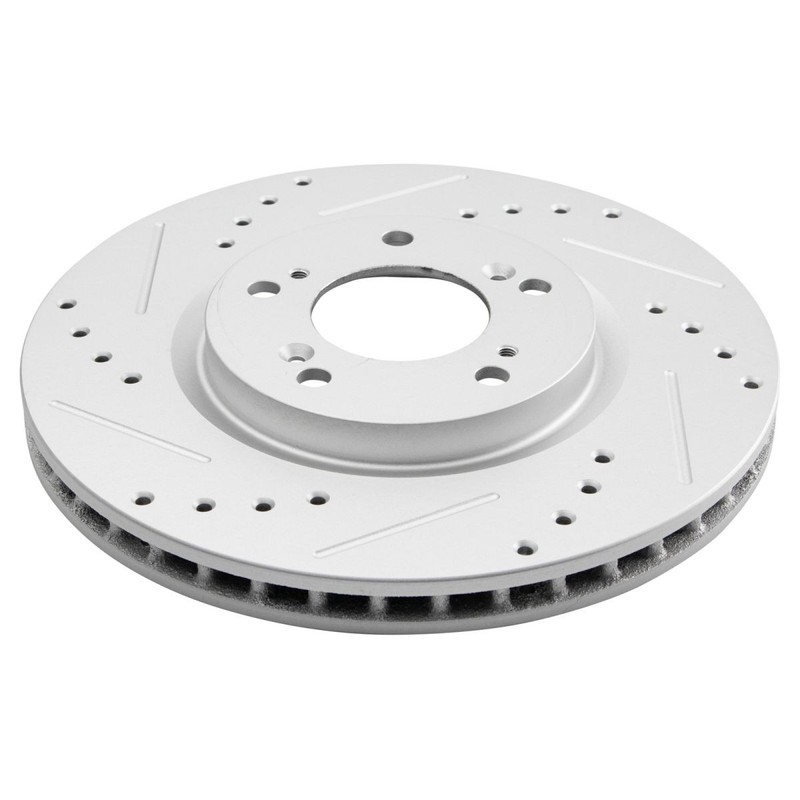 TRQ Performance Front Brake Pad & Rotor Kit Performance Fits Honda gallery