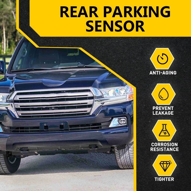 3-30x Parking Sensor Reverse Radar Alert Alarm 6Pin For 2015-2019 Toyota Sequoia gallery