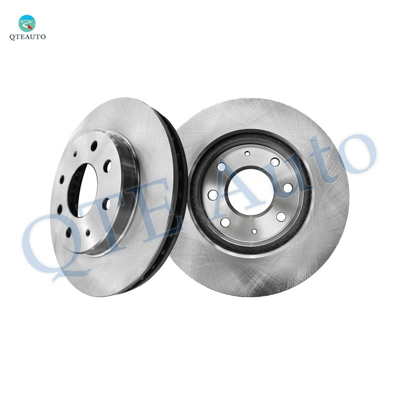 Front 256mm Brake Disc Rotors For 1992-1994 Plymouth Colt Vista