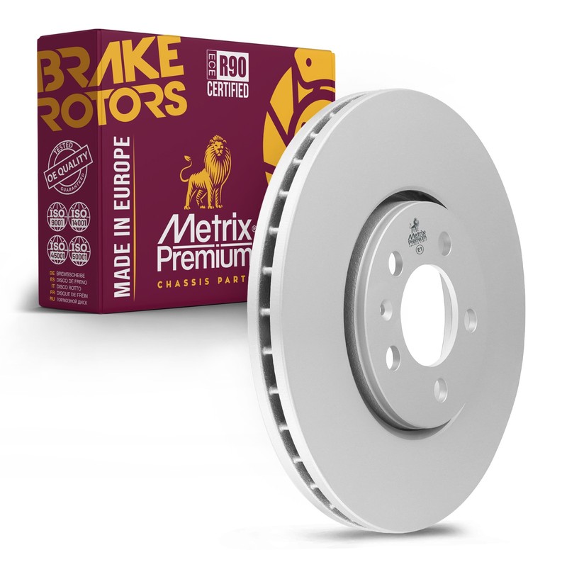 Front Disc Brake Rotor for 11-18 Audi A1 Seat Cordoba 99-10 Volkswagen Beetle