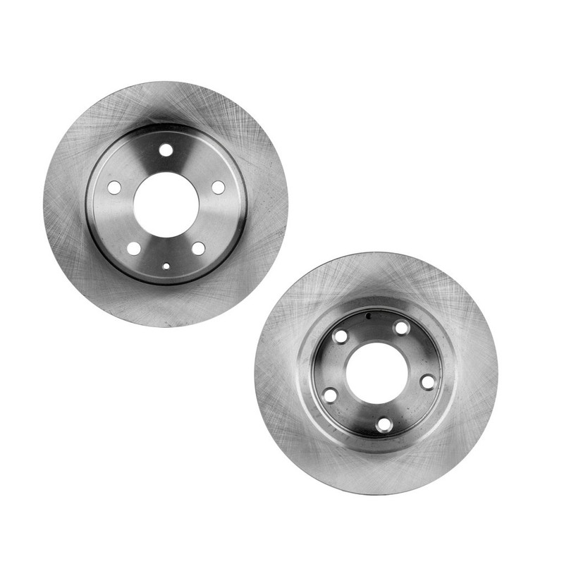 For Mazda 3 2014-2018 Brake Discs Driver and Passenger Side | Pair | Rear Solid