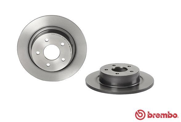 Fits Ford Transit Connect 2002-2013 1.8 D dCi Brake Discs Rear Brembo gallery