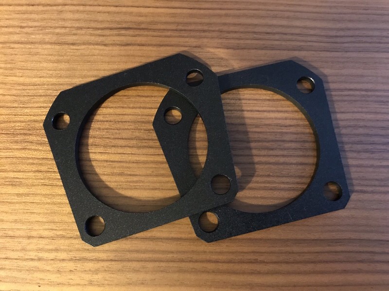 LS1 Rear Disc Conversion Spacers On 10/12 Bolt Chevy 67 69 Camaro 64 72 Chevelle