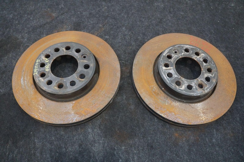 Set Front Left Right Tri-motor Disc Brake Rotor 1250615-00-A Tesla Cybertruck 24