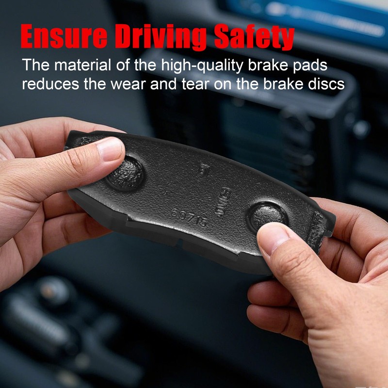 Rear Brake Disc Rotors Ceramic Brake Pads for Land Cruiser Tundra Sequoia LX570 gallery