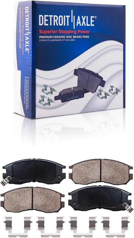 Front Brake Pads Rotors for 1990-2005 Mitsubishi Eclipse gallery