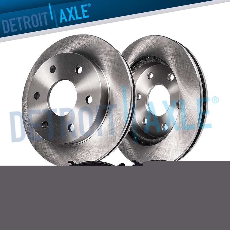 Front Disc Brake Rotors and Ceramic Brake Pads Kit for 2019 – 2023 Ford Ranger