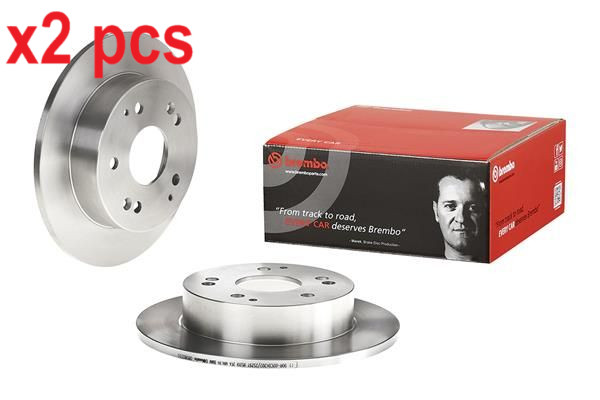 X2 PCS L&R SIDES BRAKE DISC 08.5803.30