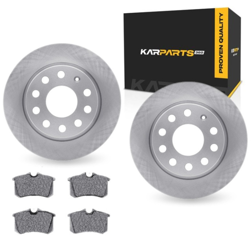 For Volkswagen Golf 2015 Brake Rotor Set Rear