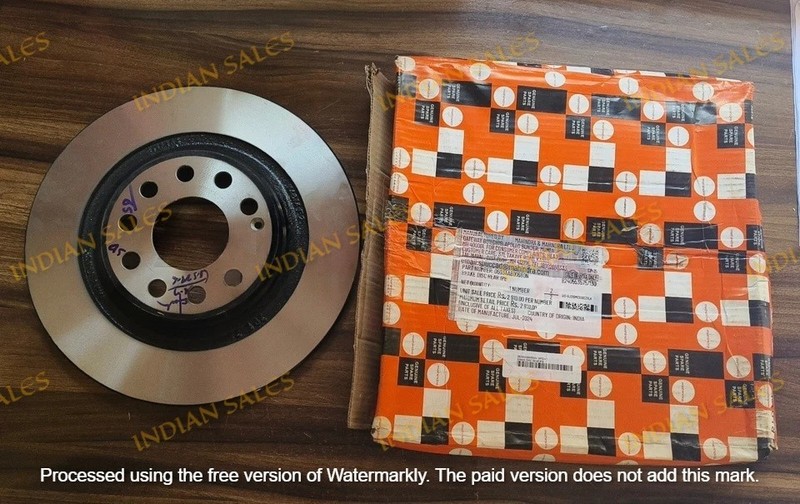 New Mahindra Genuine Rear Brake Disc Left & Right Set for XUV 700 2021-2026 OEM gallery