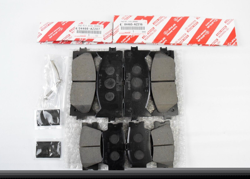 Genuine Lexus ES350 2007-2018 Front and Rear Brake Pad Sets