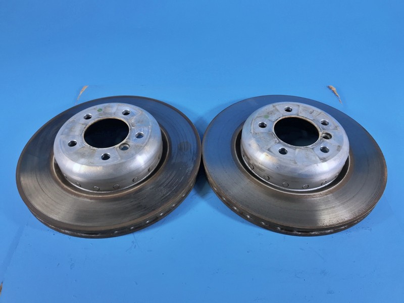 08-13 BMW E82 E88 135I FRONT BIG BREMBO BRAKE ROTORS OEM 338MM❗27K MILES❗