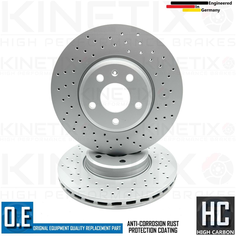 FOR AUDI A5 1.4 TFSI F5x DRILLED FRONT REAR BRAKE DISCS BREMBO PADS 314mm 300mm gallery