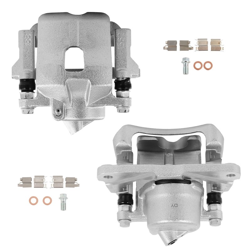 Pair Brake Calipers Front Left Right w/ Bracket For 01 02 03 04 2005 Toyota RAV4
