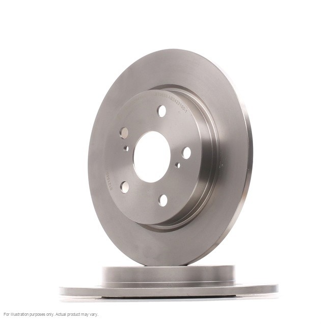 2x APEC Rear Brake Discs For TOYOTA AURIS (_E18_) 1.2 (NR 85kW/116HP/1197cc gallery