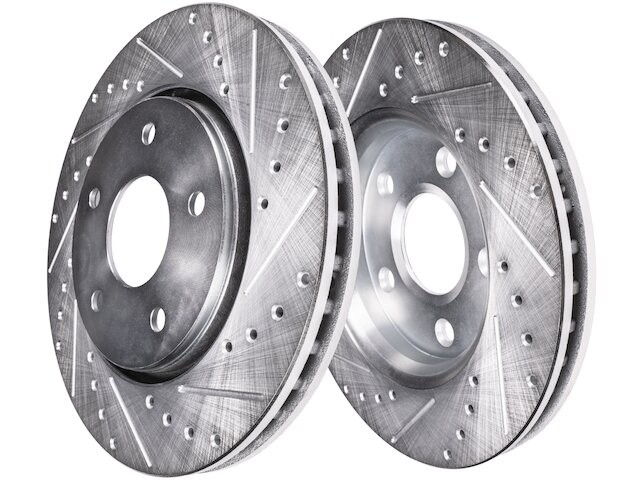 Detroit Axle 74JG27K Front Brake Rotor Set Fits 2014-2015 Infiniti QX50