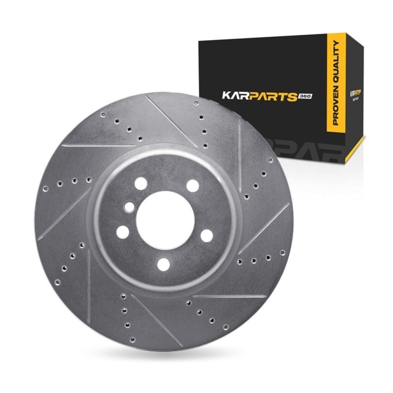 For BMW 340i 2016-2018 Brake Rotor Passenger Side 14.57 Inches Outside Diameter