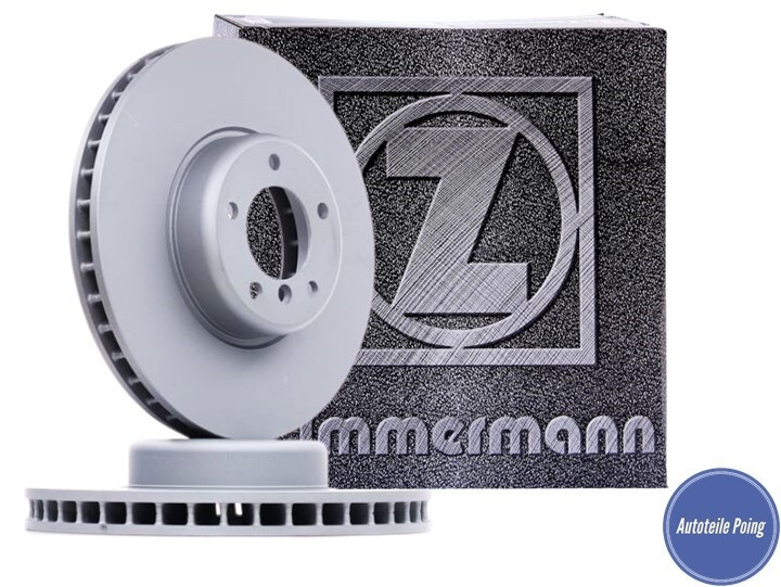 ZIMMERMANN BRAKE DISCS 348MM FRONT BMW 5 SERIES 6 SERIES 7 SERIES F10 F07 F12 F13 F06 F01 F04