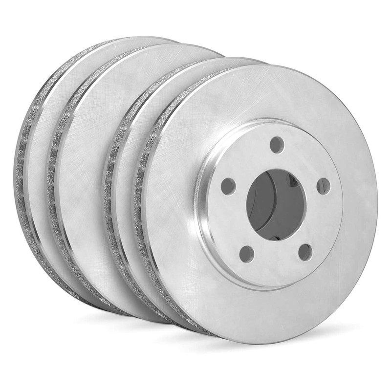For Chrysler 200 13-14 R1 Concepts Plain Front & Rear Brake Rotor Set gallery
