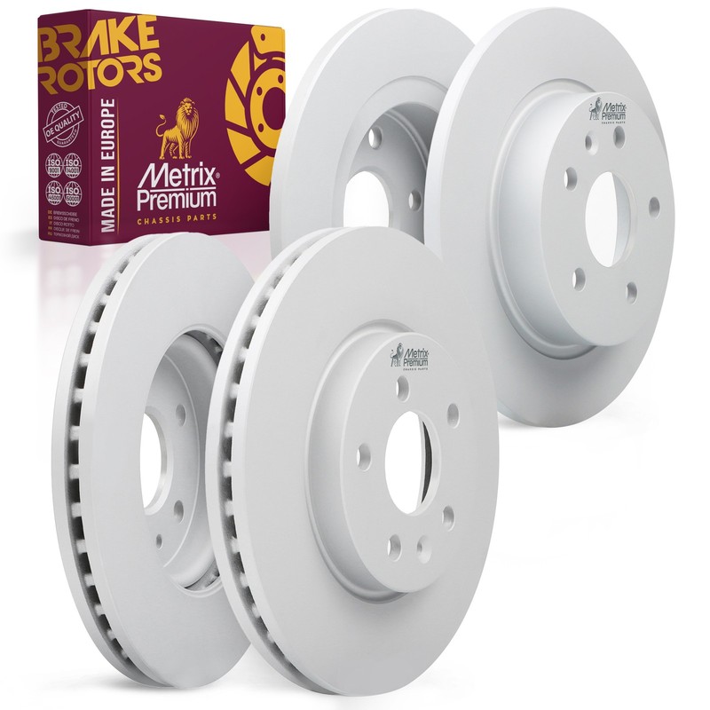 Front & Rear Brake Rotor Kit for 2010-2015 Chevrolet Cruze 2013-2016 Sonic 4 PCS