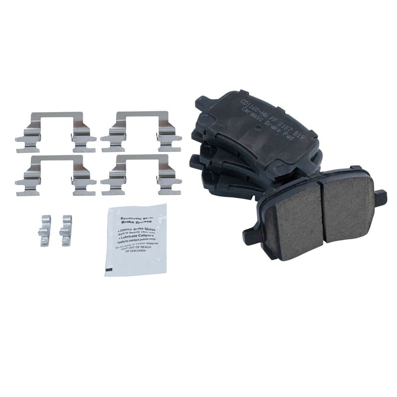 Front Ceramic Pad Coated Rotor & Calipers Kit w/Chemicals gallery