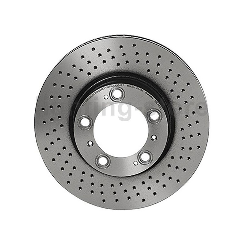 Front+Rear Brake Pads and Disc Rotors full set Fits Porsche Boxster 3.4L gallery