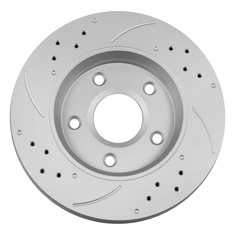 302mm Front Drilled Rotors + Brake Pads for Dodge Journey Grand Caravan Routan gallery