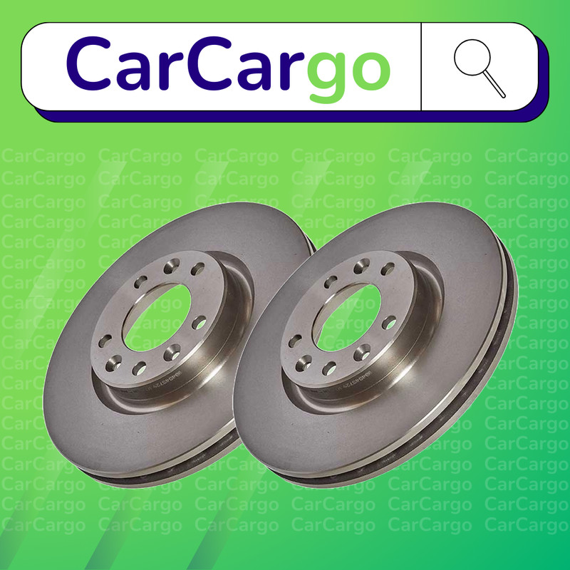 Vented Front Brake Discs Berlingo 1.5 BlueHDi 130 4×4 2018-2024 283 mm