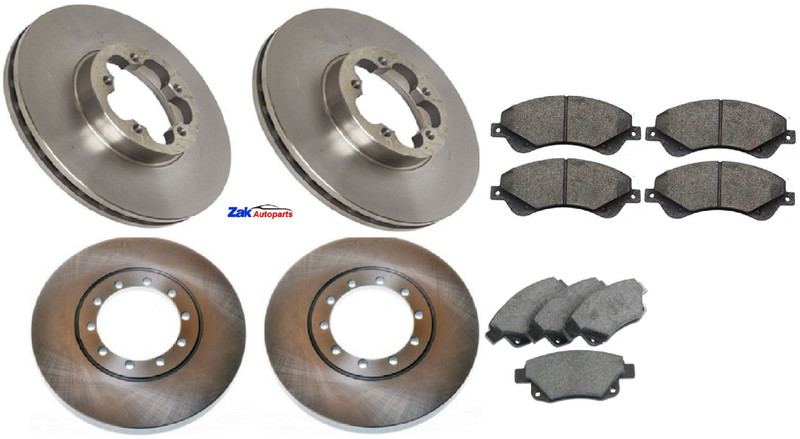 FOR FORD TRANSIT 280 300 2.2 TDCi FWD FRONT & REAR BRAKE DISCS AND PADS