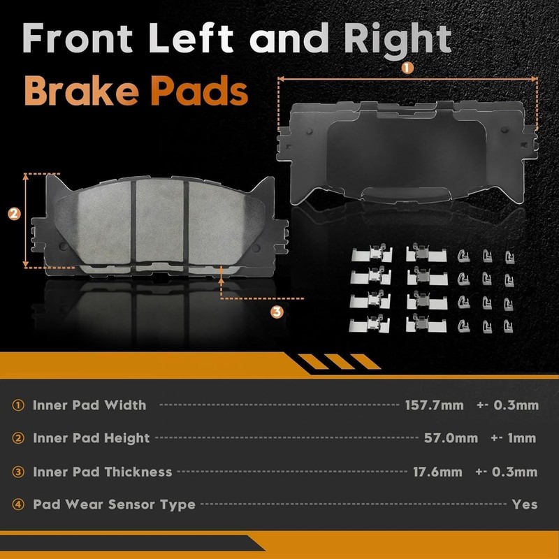 Front Drilled Rotors Brake Pads Kit for Toyota Camry Avalon Lexus ES350 ES300h gallery