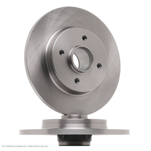 2x APEC Rear Brake Discs For PEUGEOT PARTNER Box Body/MPV 1.6 HDi 2011- DSK2628 gallery