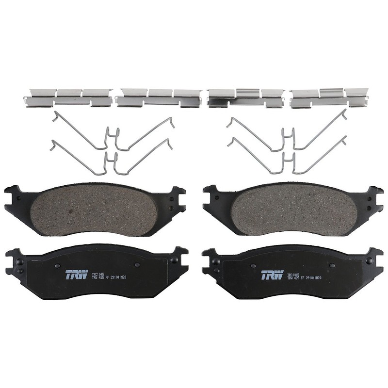 TRC1045 TRW 2-Wheel Set Brake Pad Sets Front for E150 Van Ford E-150 Club Wagon