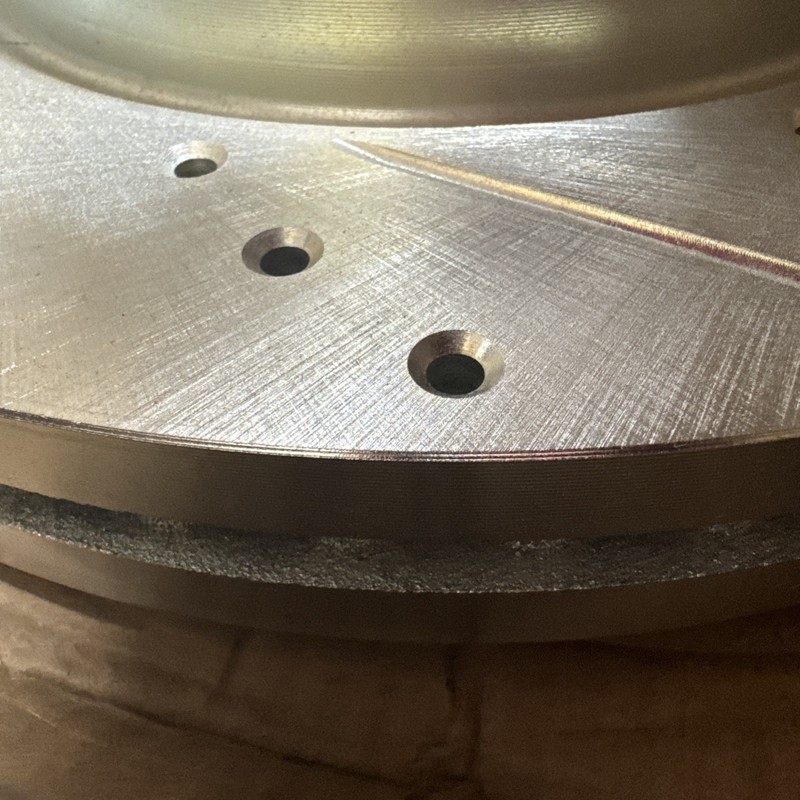 Pair Disc Brake Rotor DFC 631-54259 Left and Right Drilled and Slotted gallery