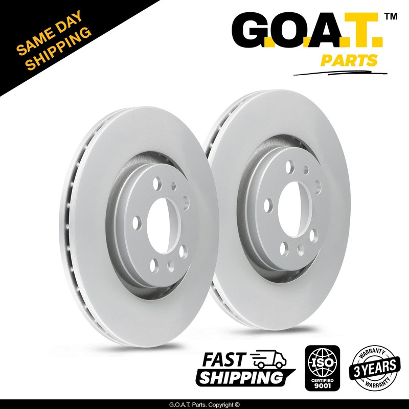 Front Brake Rotors Set for 01-09 Seat Cordoba 98-10 Beetle 99-06 Golf 11.02 inch