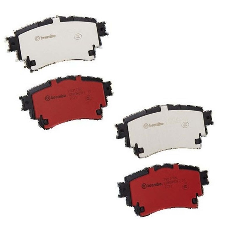 Brembo OEM Rear Ceramic Brake Pads Kit For 2022 Lexus NX350 9 Yr Warranty gallery
