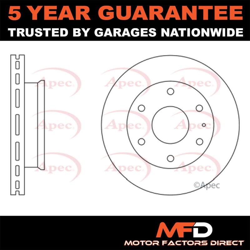 Fits Mazda BT-50 2006-2010 Ford Ranger 1999-2012 MFD Front Brake Disc