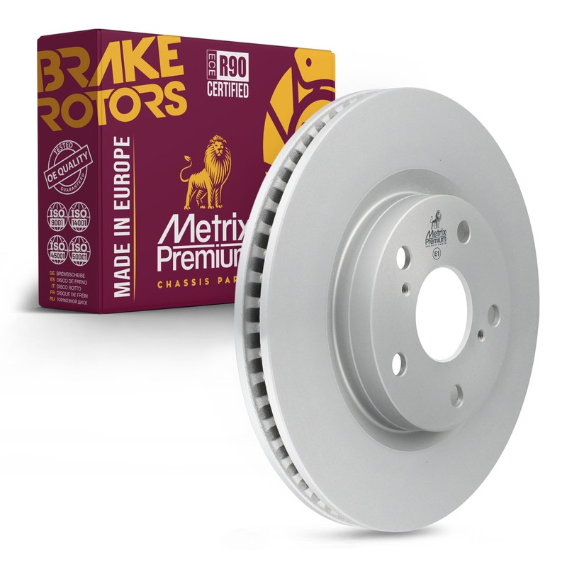Front Disc Brake Rotor For 13-18 Lexus ES300H 07-18 ES350 08-18 Toyota Avalon
