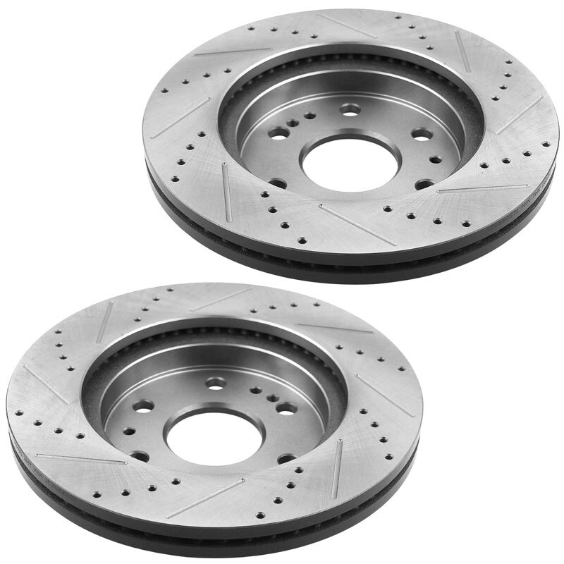 Front Black E-coating Brake Rotors For Silverado Tahoe Savana Sierra Suburban gallery