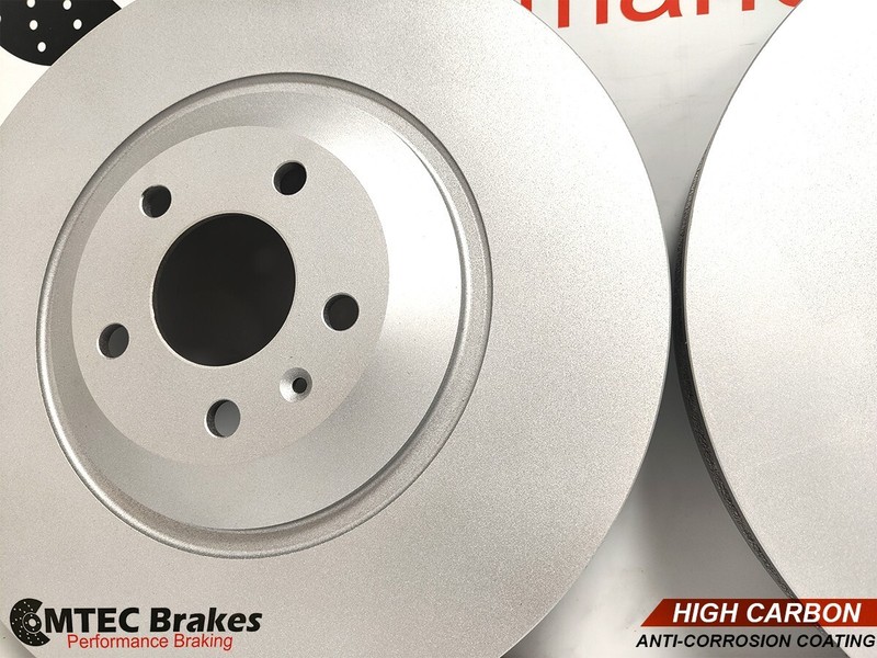 Audi A7 A8 Q7 15- Front Performance High Carbon Coated Set Brake Discs 375mm gallery