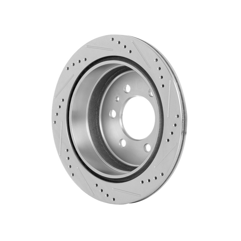 350mm Front Rear Brake Drilled Rotors Brake Pads for 2010 2011 Ford F-150 6 Lugs gallery