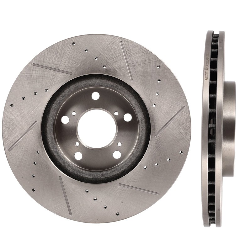 2X Fits Honda For Pilot 2009 2010 2011 2012 – 2015 Front Soltted Brake Rotors