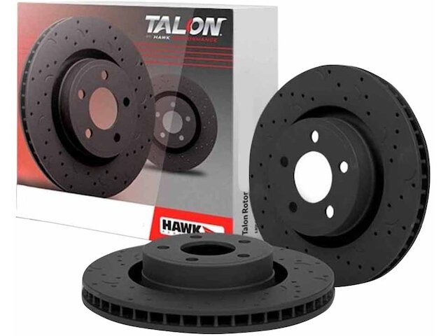 Rear Hawk Brake Rotor fits Subaru BRZ 2013-2015, 2018 2.0L H4 78XMYFQQ